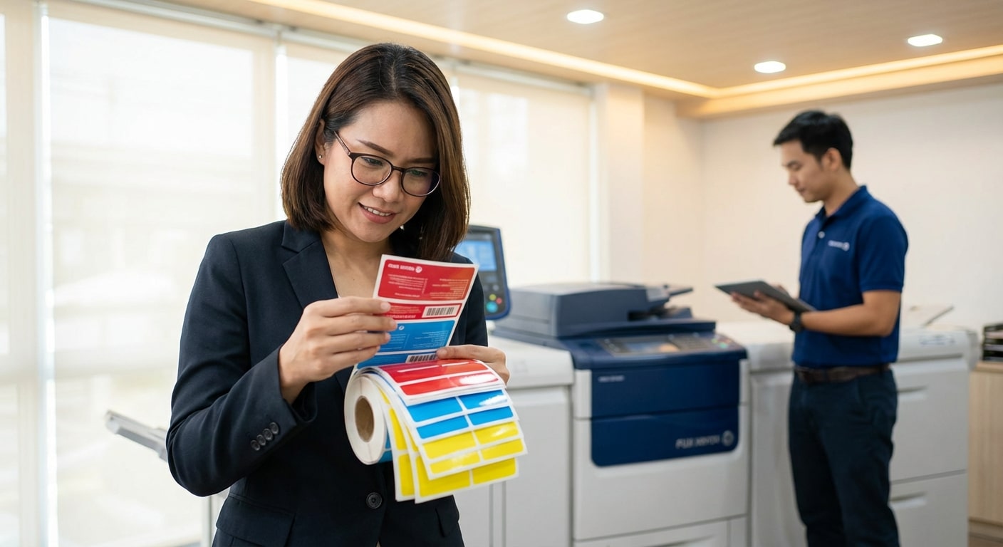 เจาะลึกเทคโนโลยี Fuji Xerox ตัวช่วย SME พิมพ์ฉลากสีสดเนี้ยบ - fuji-xerox-printing-tech-sme