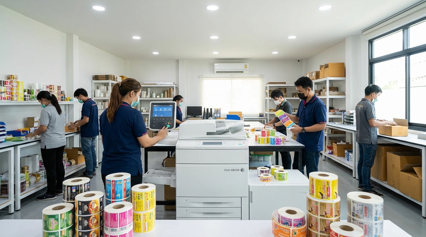 ทำไมเครื่องพิมพ์ Fuji Xerox ถึงตอบโจทย์งานฉลาก SME ไทย - fuji-xerox-printing-tech-sme
