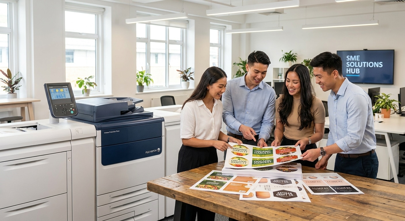 นวัตกรรมงานพิมพ์ 2026: ทำไมต้อง Fuji Xerox เพื่อฉลาก SME - fuji-xerox-printing-tech-sme