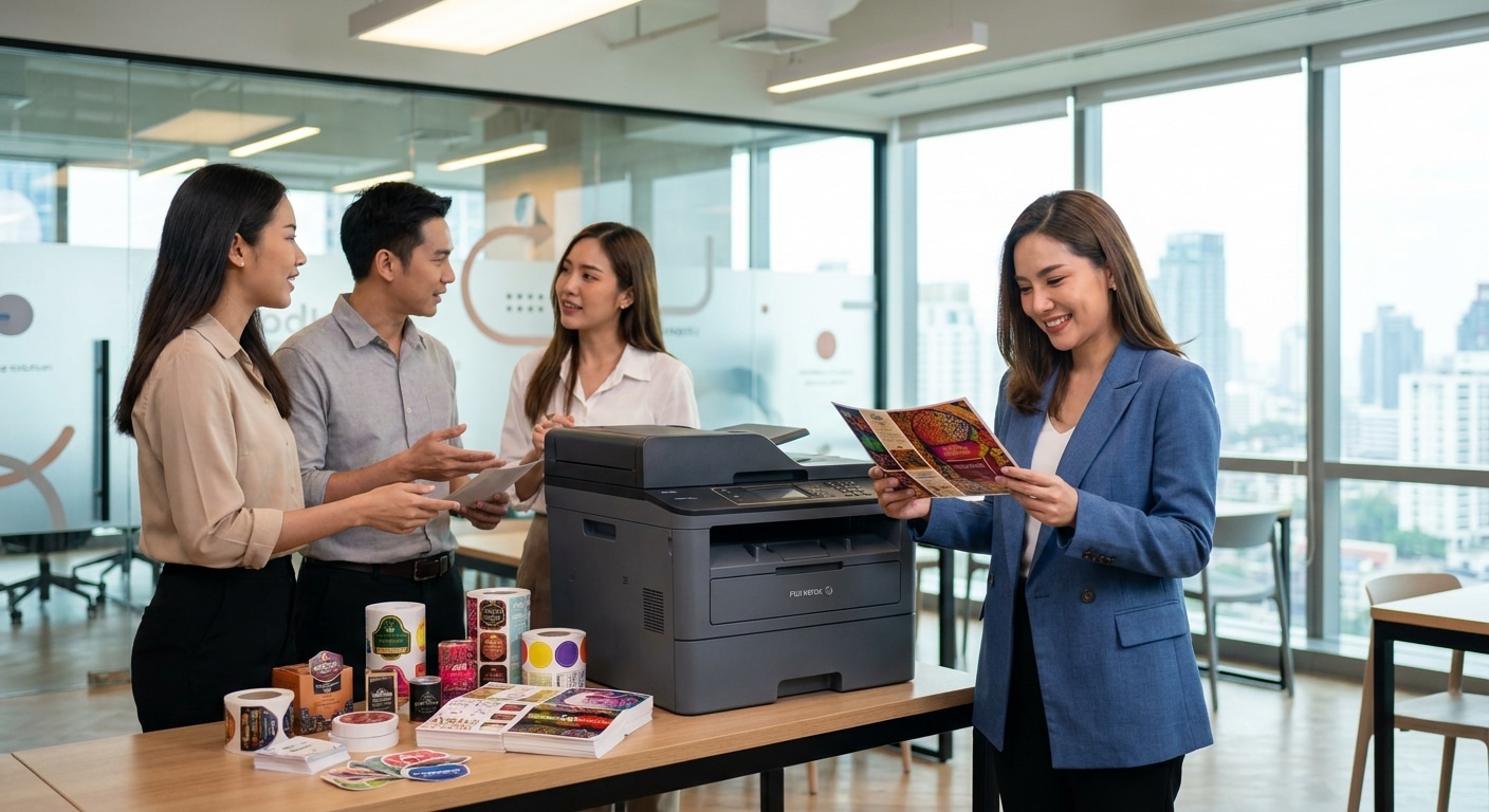 เจาะลึกนวัตกรรม Fuji Xerox พิมพ์สีสดคมชัด ยกระดับ SME - fuji-xerox-printing-tech-sme