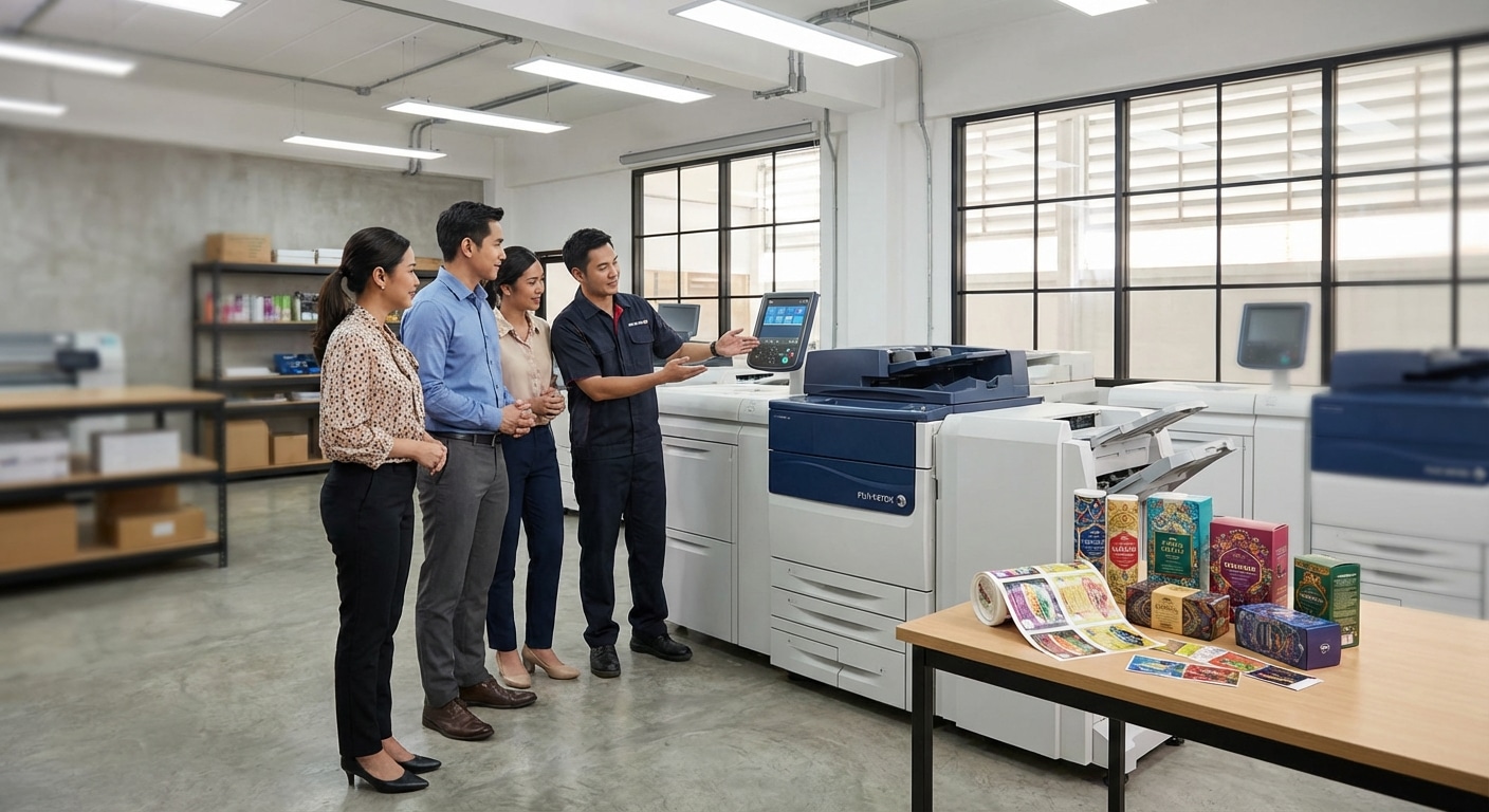 เจาะลึกเทคโนโลยี Fuji Xerox ยกระดับฉลากสินค้า SME - fuji-xerox-printing-technology