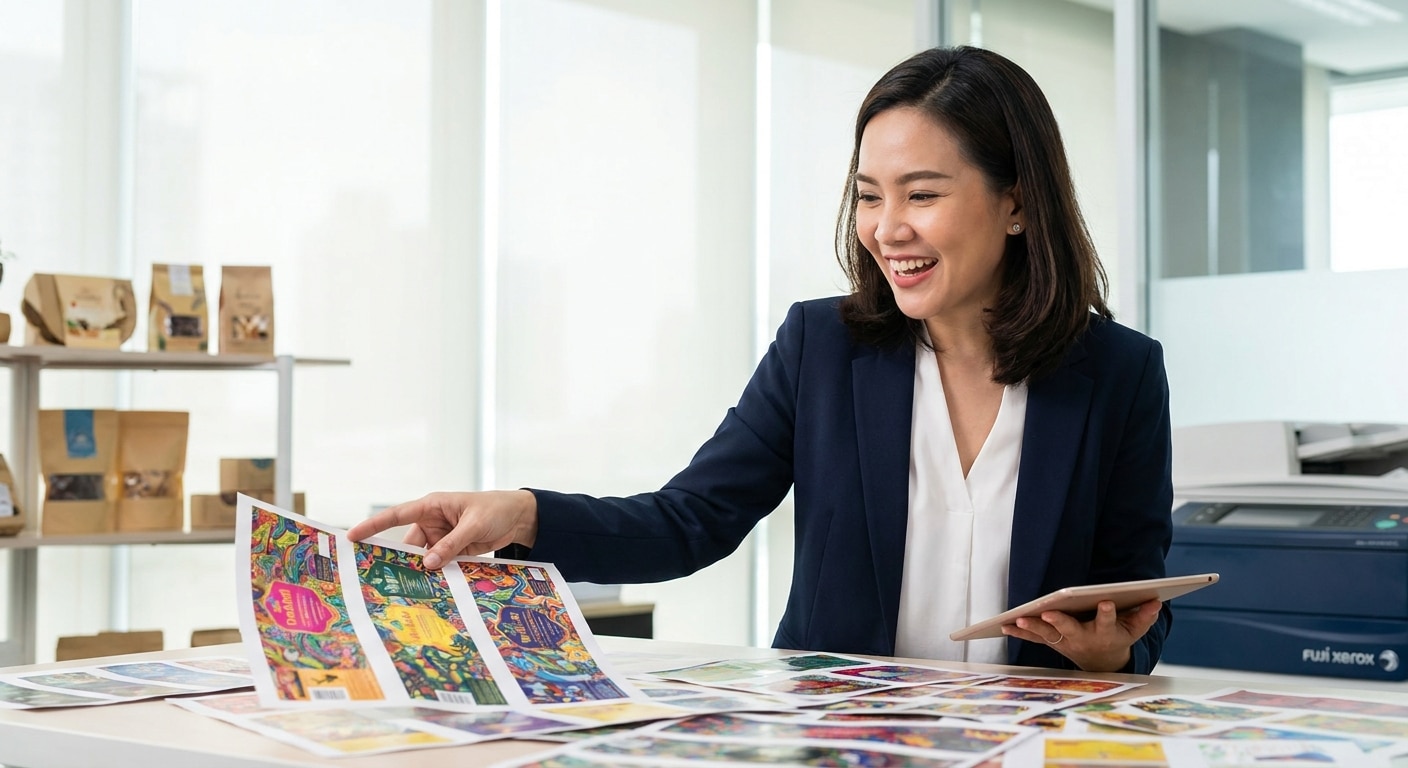 อัปเดตเทคฯ Fuji Xerox 2026 พิมพ์ฉลากสินค้าสีสด ยกระดับ SME - fuji-xerox-printing-technology
