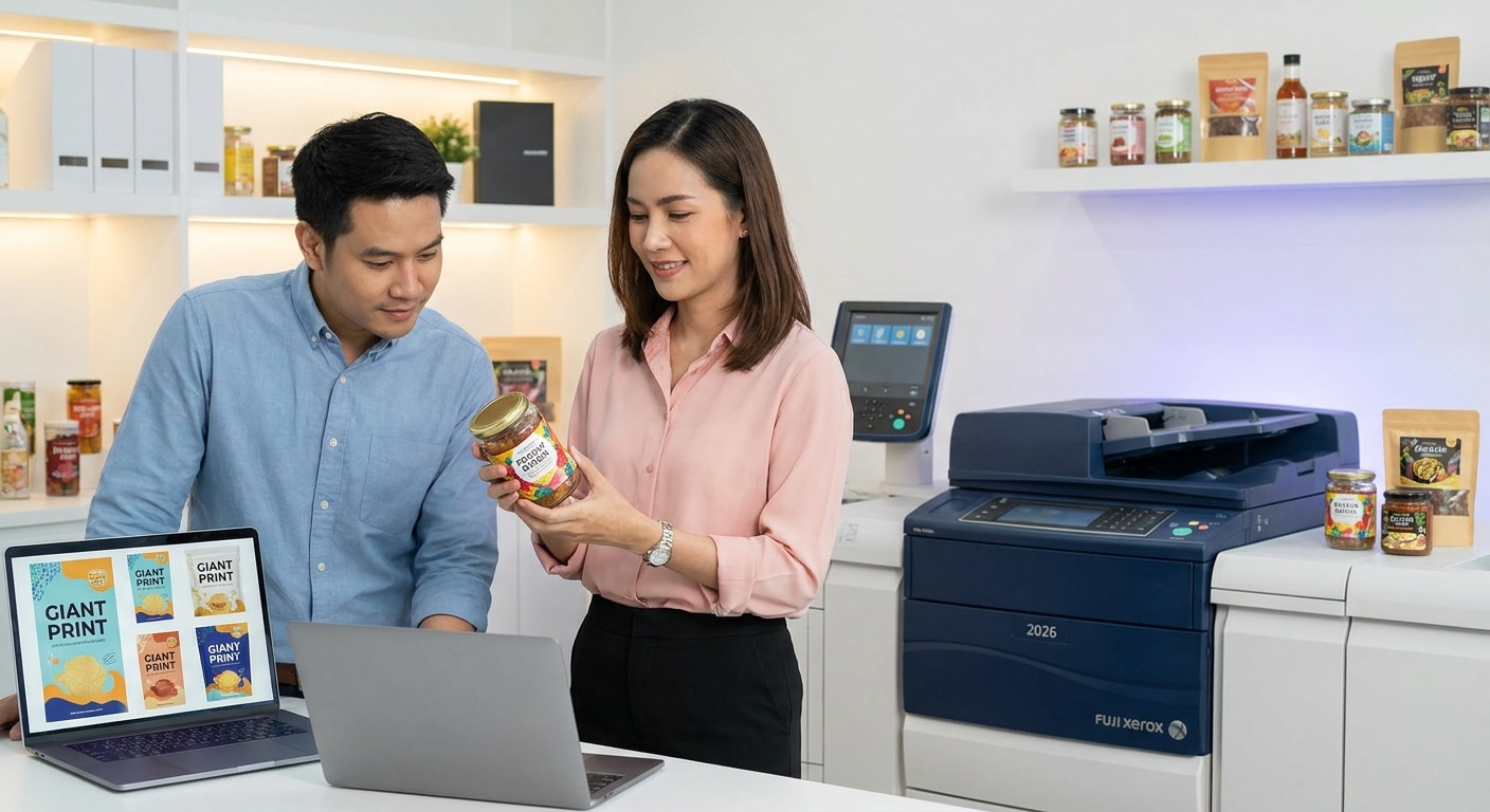 นวัตกรรม Fuji Xerox: พิมพ์ฉลากสีสด คมชัด ยกระดับแบรนด์ SME - fuji-xerox-printing-technology