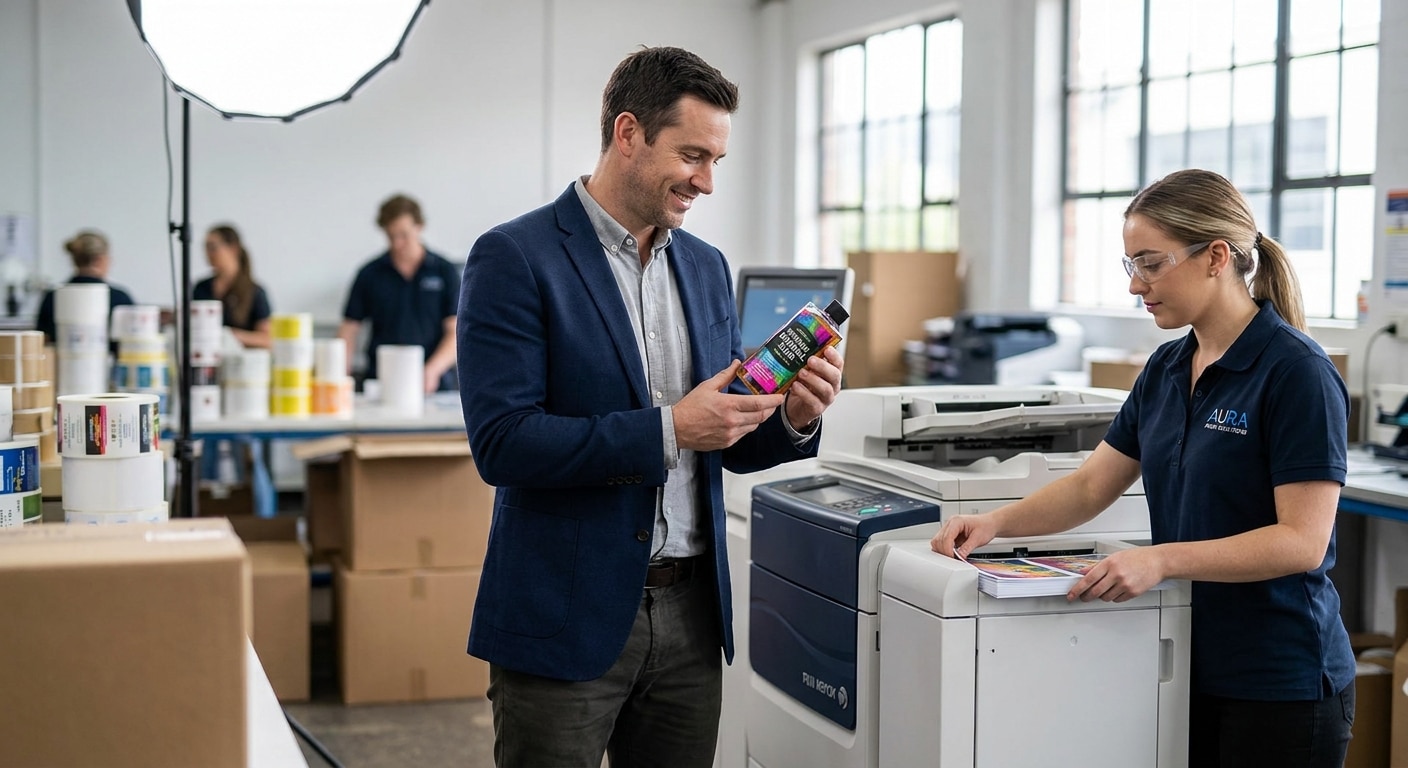 พิมพ์ฉลากสินค้าสีสด ไม่ซีด! ด้วยเทคโนโลยี Fuji Xerox - fuji-xerox-printing-technology