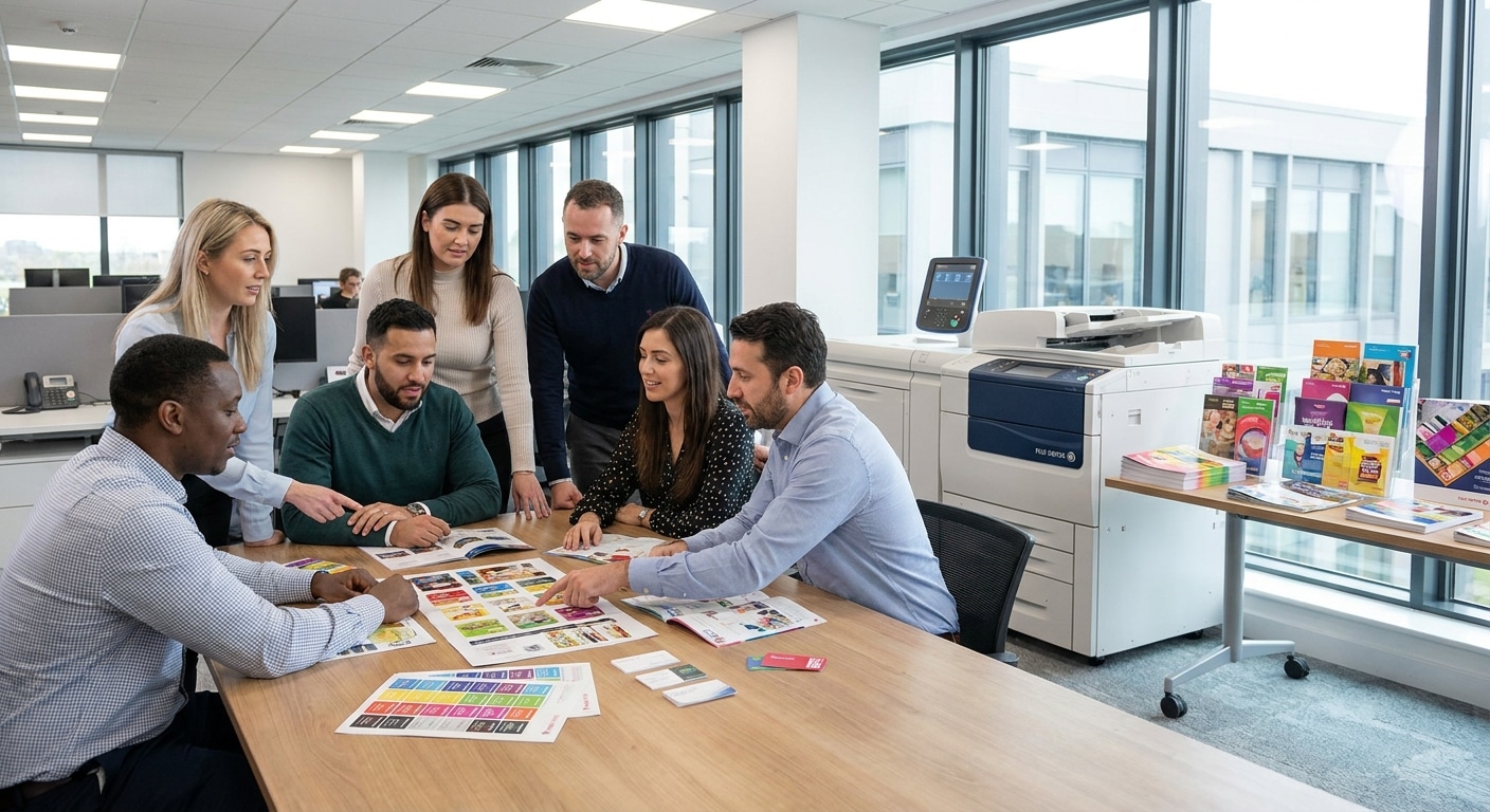 พิมพ์สีสดคมชัด! เจาะลึกเทคโนโลยี Fuji Xerox ยกระดับแบรนด์ - fuji-xerox-printing-technology