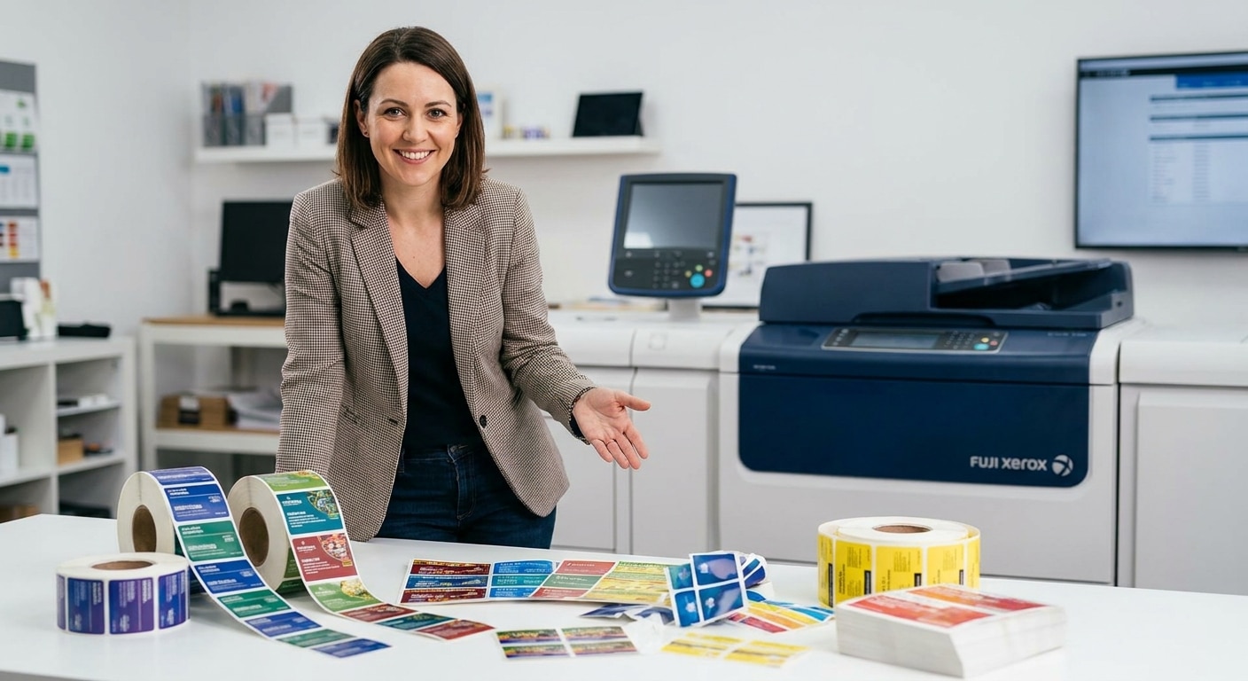 ไขความลับ! สติ๊กเกอร์สีสดคมชัดด้วยเครื่องพิมพ์ Fuji Xerox - fuji-xerox-printing-technology