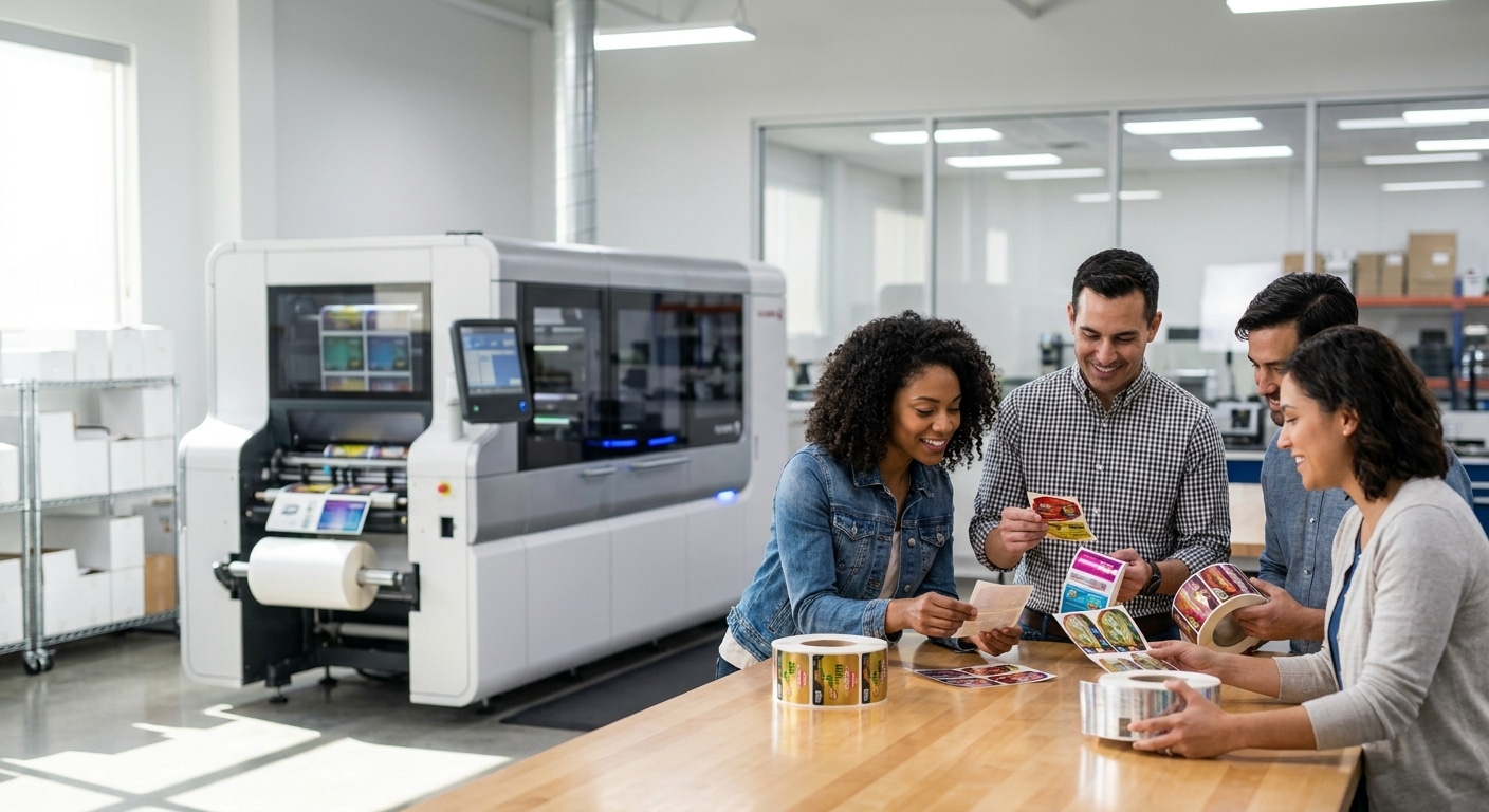 เทคโนโลยีการพิมพ์ Fuji Xerox ยกระดับสติ๊กเกอร์ SME สีสดเป๊ะ - fuji-xerox-printing-technology