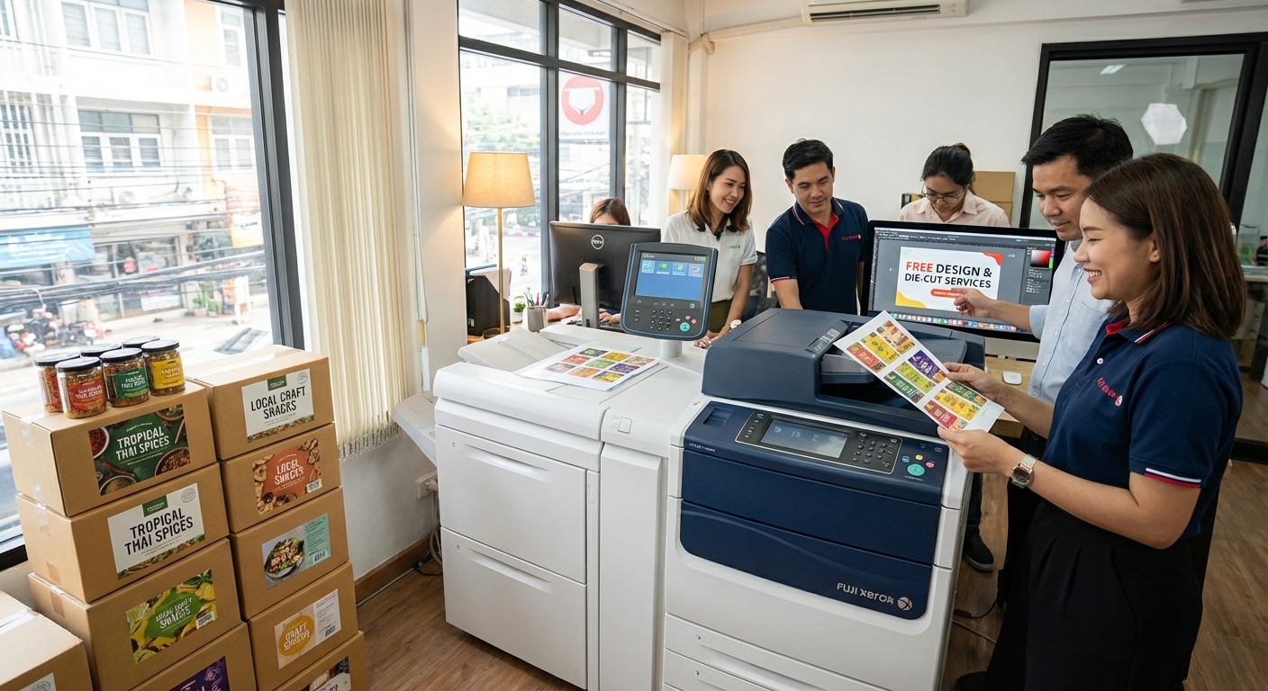 ทำไมเครื่องพิมพ์ Fuji Xerox ถึงตอบโจทย์งานฉลาก SME ปี 2026 - fuji-xerox-printing-technology-sme