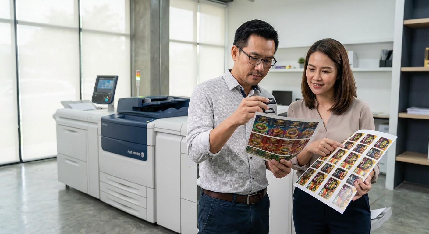 นวัตกรรม Fuji Xerox พิมพ์ฉลากสินค้าสีสด คมชัด ยกระดับ SME - fuji-xerox-printing-technology