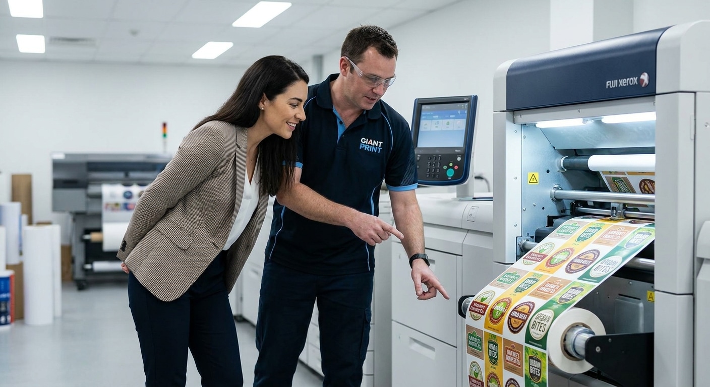 เจาะลึกเทคโนโลยี Fuji Xerox พิมพ์สติ๊กเกอร์ฉลากสินค้าสีสด - fuji-xerox-sticker-printing-tech