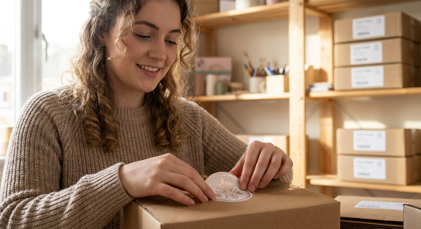 5 ไอเดียทำสติ๊กเกอร์ของแถม มัดใจลูกค้า เพิ่มยอดรีวิวให้ร้าน - giveaway-sticker-ideas-sme