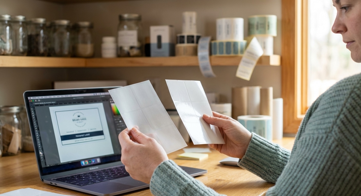 มือใหม่ควรรู้! เลือกเนื้อสติ๊กเกอร์ฉลากสินค้าอย่างไรให้เป๊ะ - guide-choosing-sticker-materials