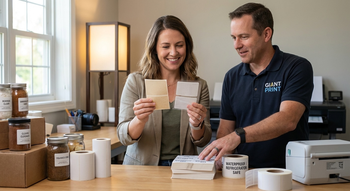 คู่มือ SME: เลือกสติ๊กเกอร์ติดสินค้าแบบไหนให้ปังและทนทาน - how-to-choose-product-sticker