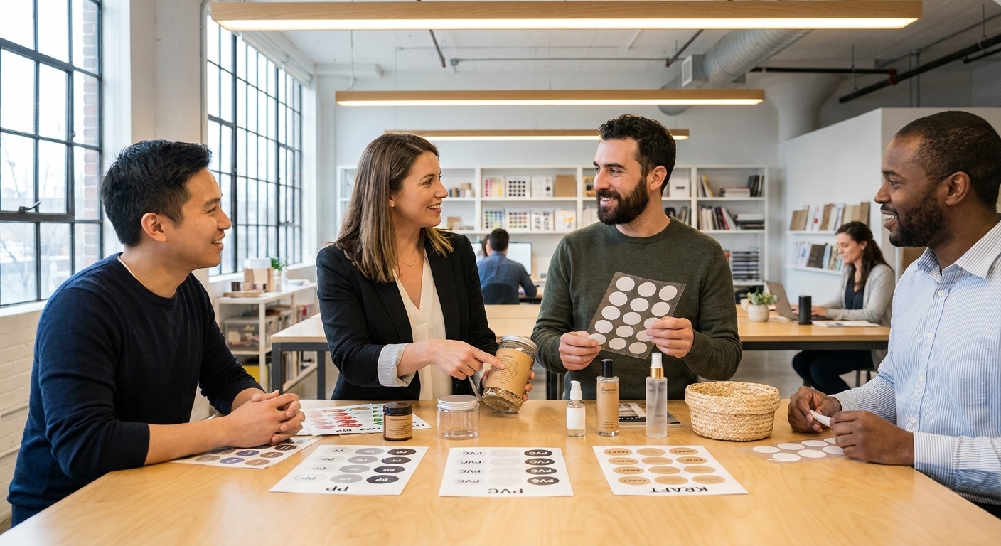 เคล็ดลับเลือกเนื้อสติ๊กเกอร์ฉลากสินค้า สร้างแบรนด์ SME - how-to-choose-product-stickers