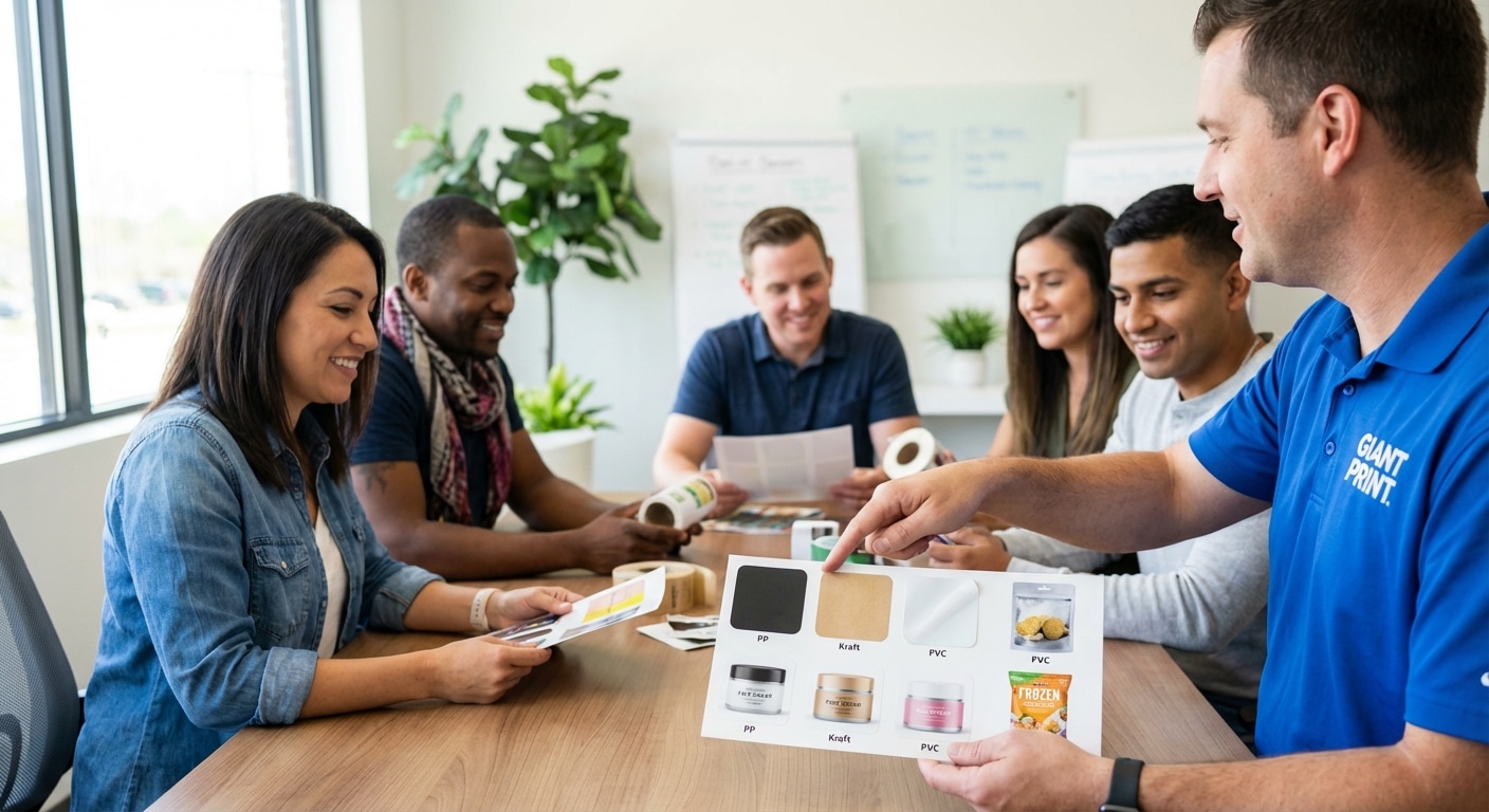 คู่มือเลือกสติ๊กเกอร์ติดฉลากสินค้า ฉบับมือใหม่ 2026 - how-to-choose-product-stickers