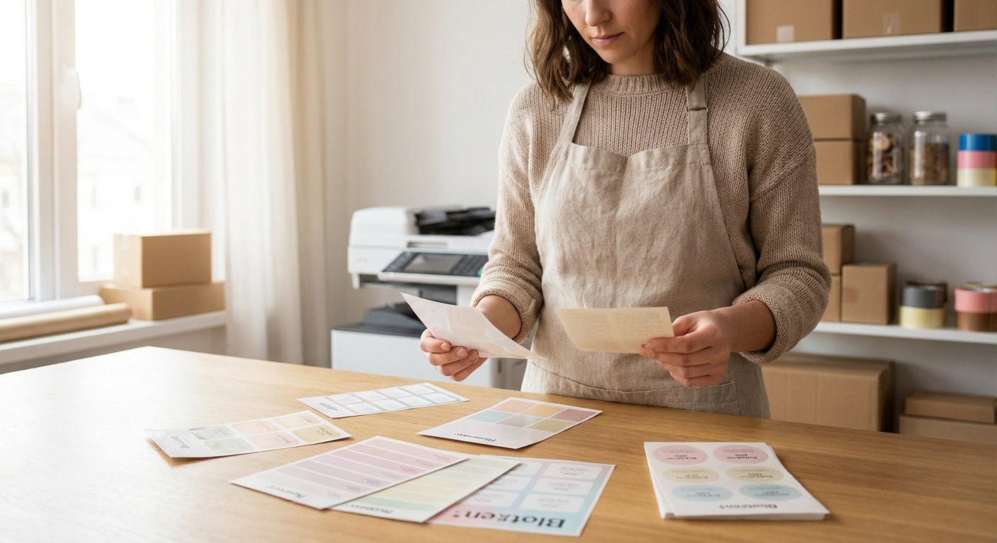 เลือกสติ๊กเกอร์ติดสินค้าแบบไหนดี? ให้กันน้ำ สีไม่หลุด - how-to-choose-product-stickers