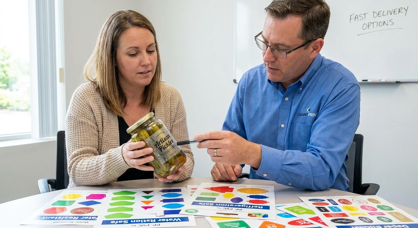 วิธีเลือกสติ๊กเกอร์ฉลากสินค้าให้ทนทาน กันน้ำ - how-to-choose-sticker-material