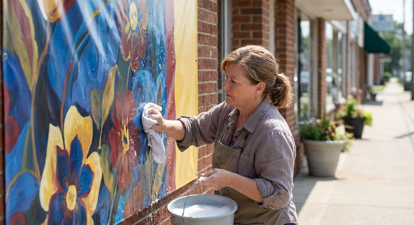 วิธีดูแลป้ายไวนิลให้สีสด ทนแดดทนฝน ยืดอายุการใช้งาน - how-to-maintain-vinyl-banner