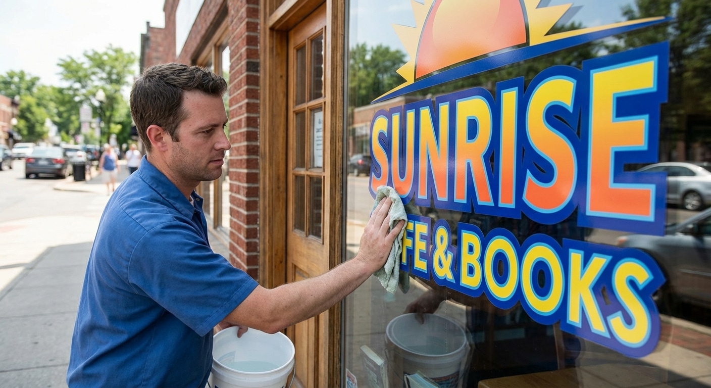 วิธีทำความสะอาดและดูแลป้ายไวนิลหน้าร้านให้สีสด ทนแดดทนฝน - how-to-maintain-vinyl-banner-signage