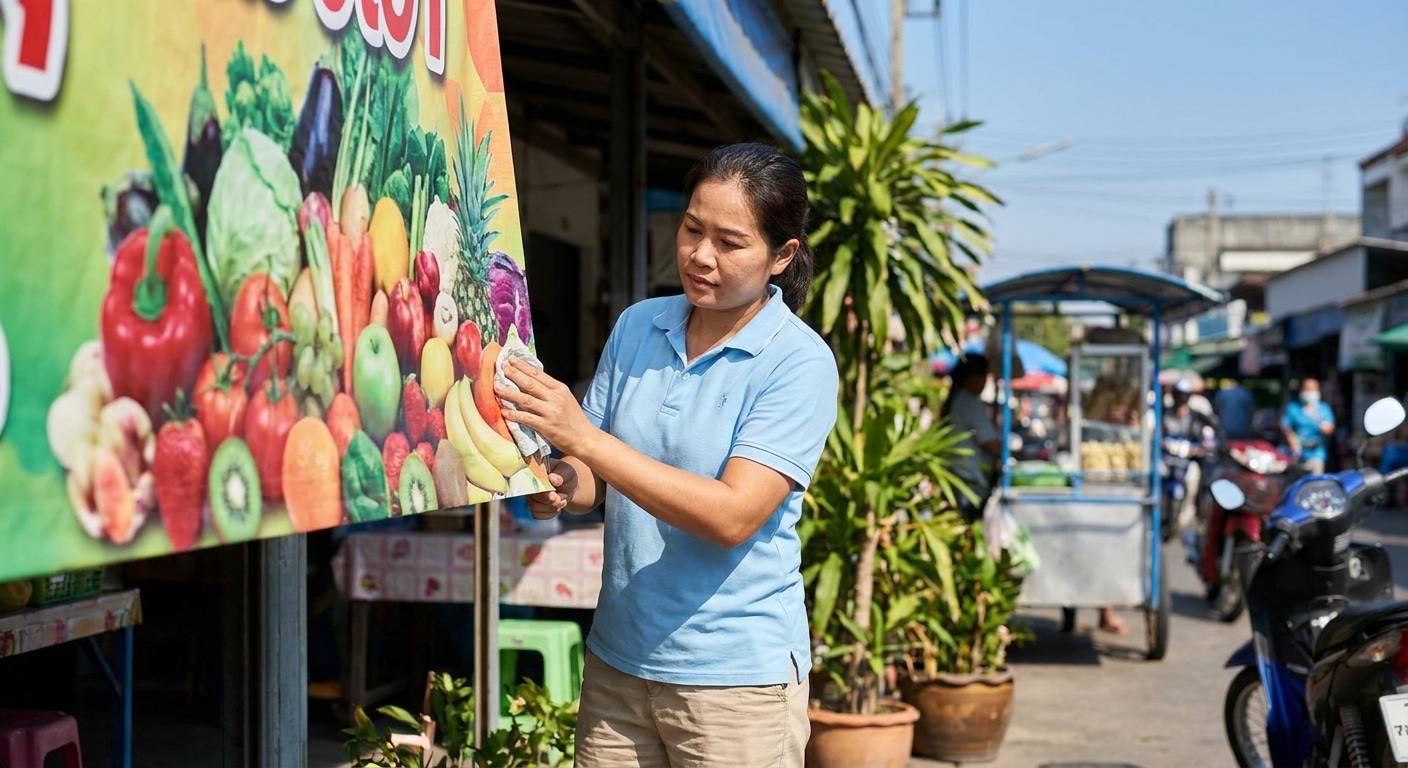 เคล็ดลับดูแลป้ายไวนิลและป้ายโฆษณาให้อยู่ทน สีไม่ซีดไว - how-to-maintain-vinyl-signage