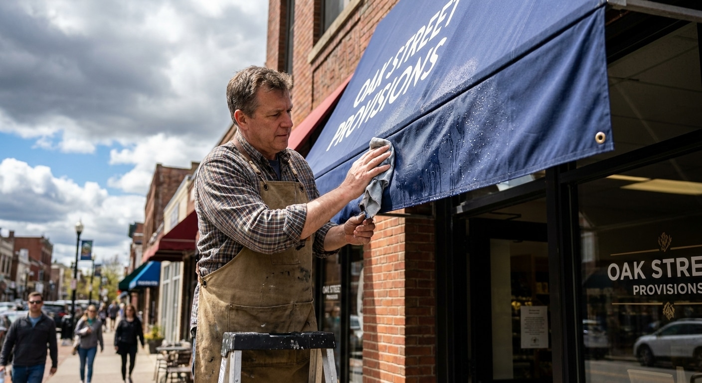 เคล็ดลับดูแลป้ายไวนิลหน้าร้าน ให้ทนแดดทนฝน สีสดนาน - how-to-maintain-vinyl-signs