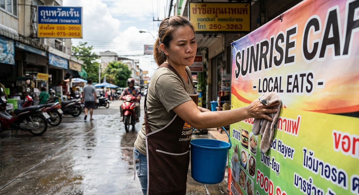 วิธีดูแลป้ายไวนิลและสแตนดี้รับหน้าฝน ยืดอายุใช้งานเซฟต้นทุน - how-to-maintain-vinyl-standee