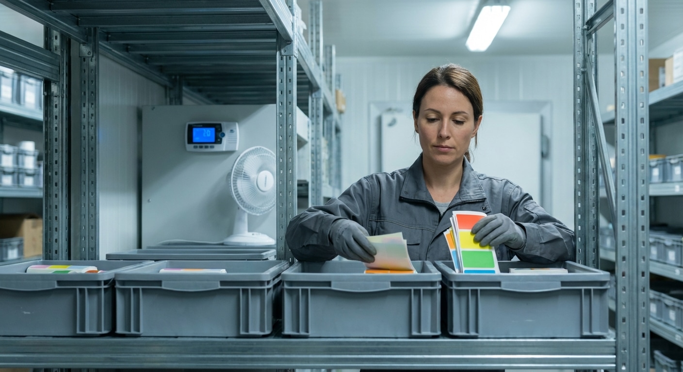 วิธีเก็บรักษาสติ๊กเกอร์ฉลากสินค้าให้กาวติดทน ไม่เสื่อมไว - how-to-store-sticker-labels