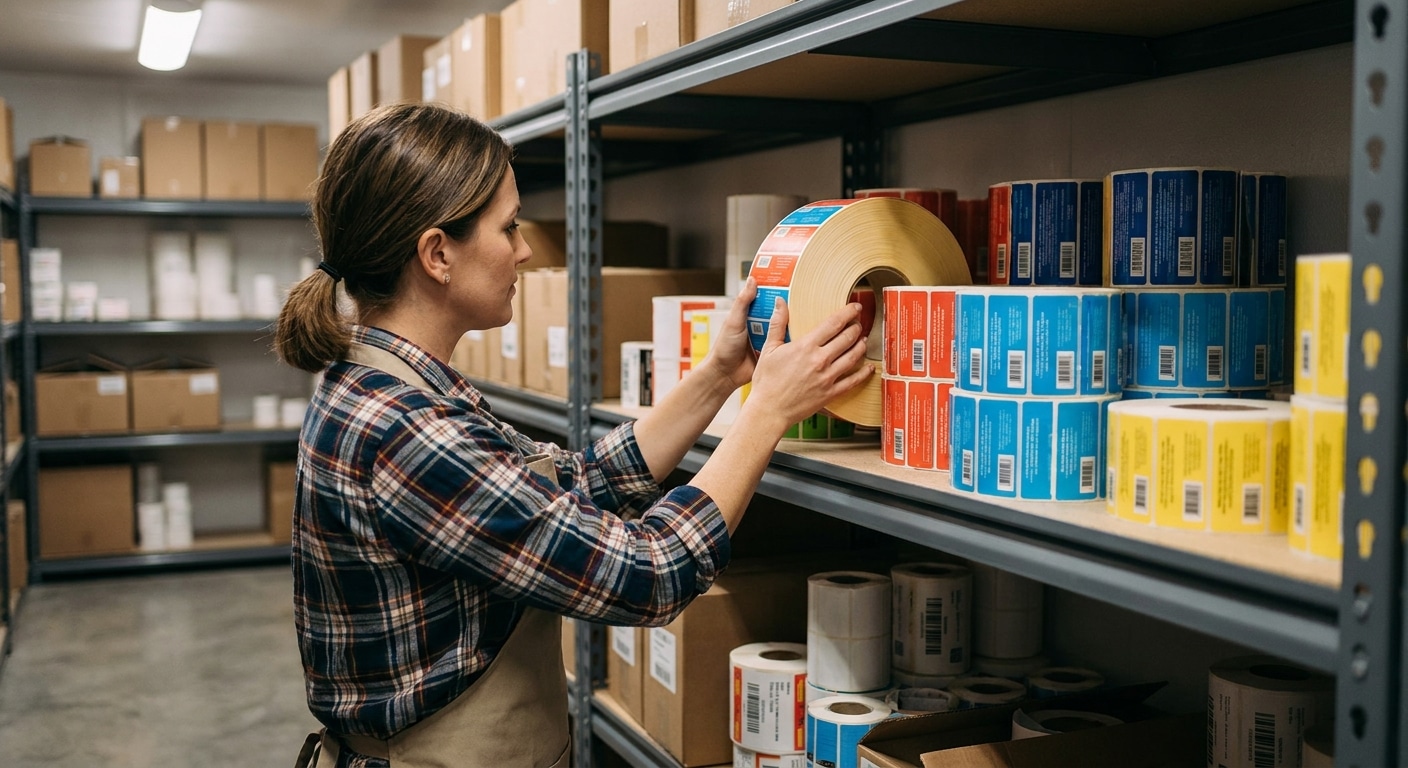 ทริคเก็บสติ๊กเกอร์ฉลากสินค้าให้อยู่นาน กาวไม่เสื่อม - how-to-store-sticker-labels