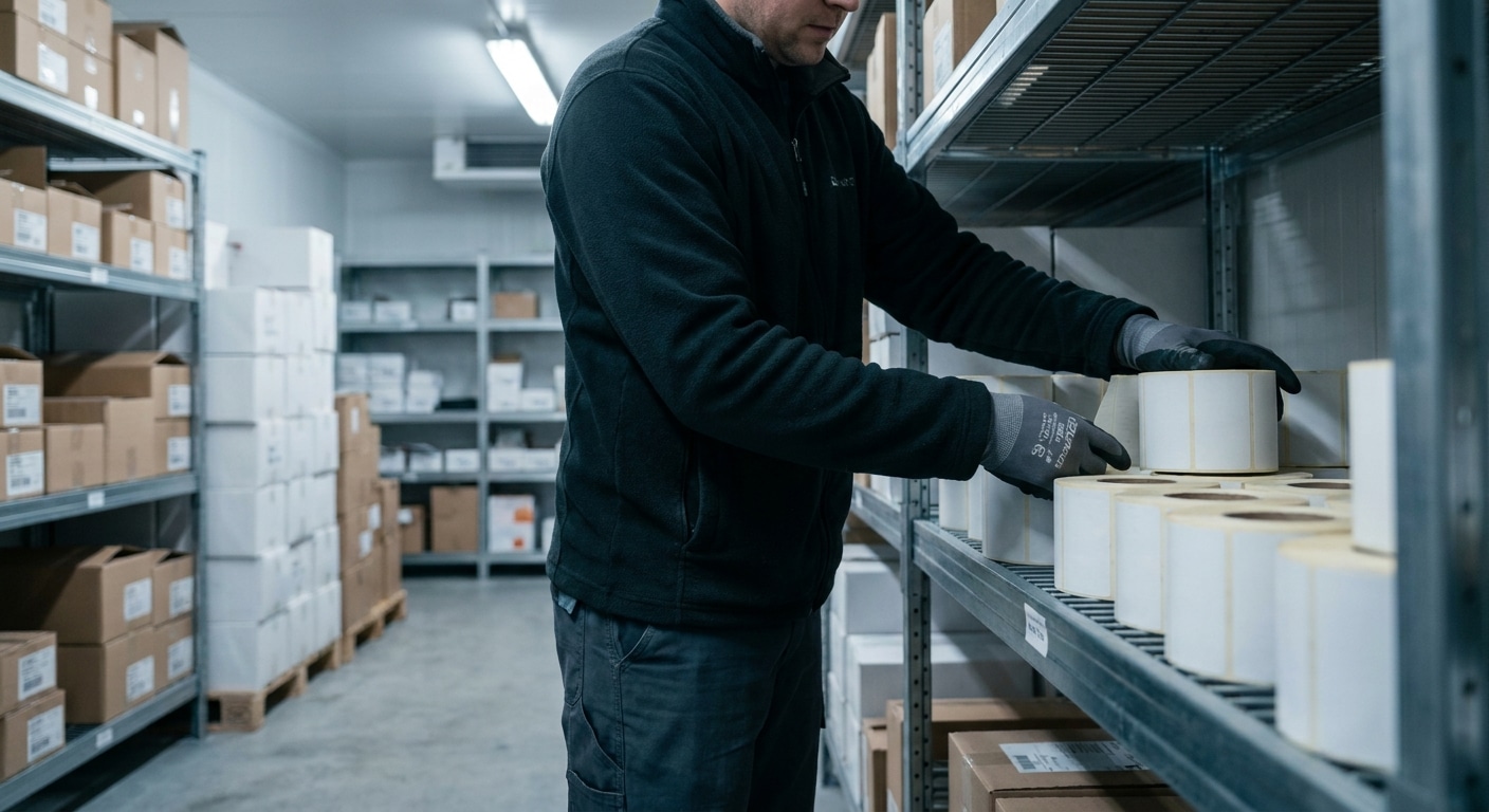 วิธีเก็บรักษาสติ๊กเกอร์ฉลากสินค้า ยืดอายุกาวให้ติดแน่นทนนาน - how-to-store-sticker-labels