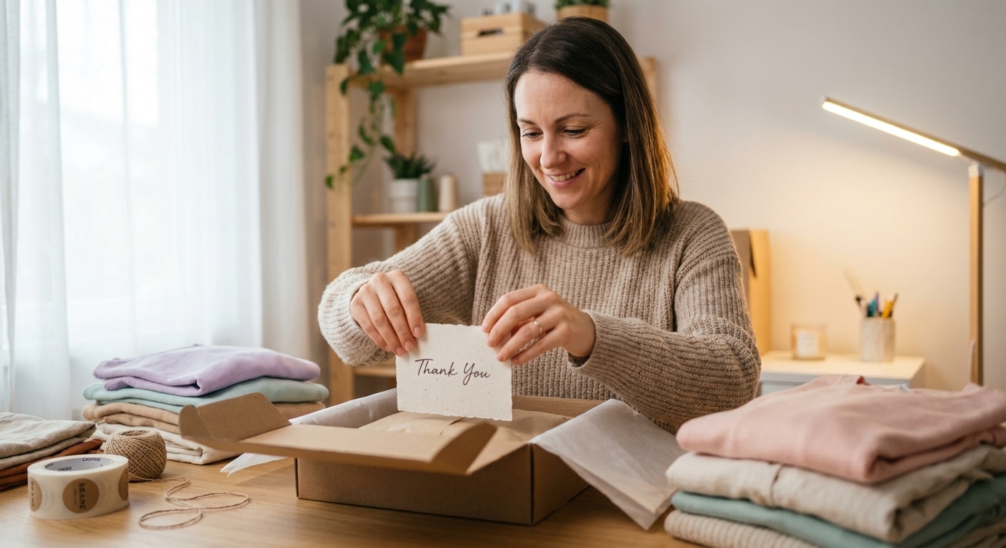 เคล็ดลับเพิ่มยอดขายด้วยการ์ดขอบคุณ (Thank You Card) - increase-sales-thank-you-card