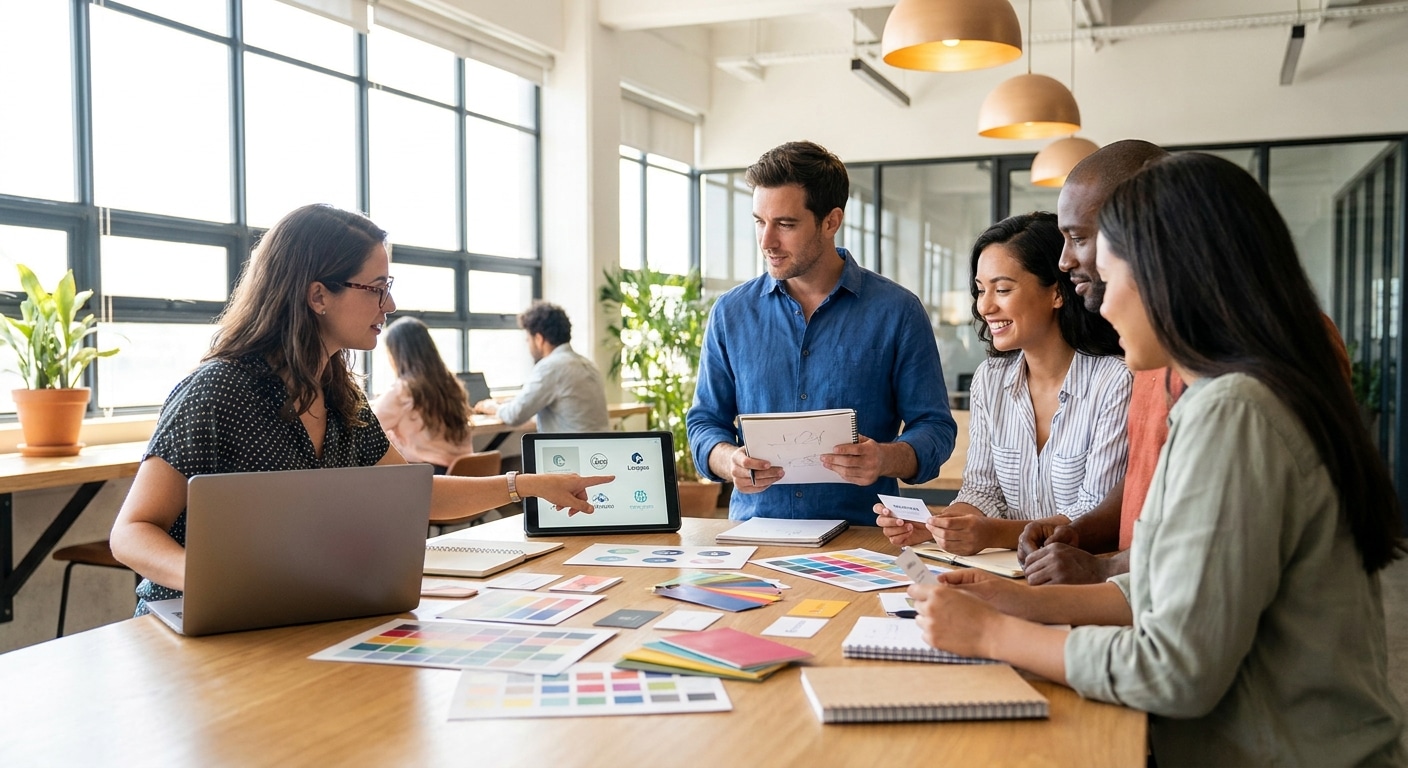 5 ทริคออกแบบโลโก้และนามบัตร สร้างภาพจำสุดปังให้ SME - logo-business-card-design-sme