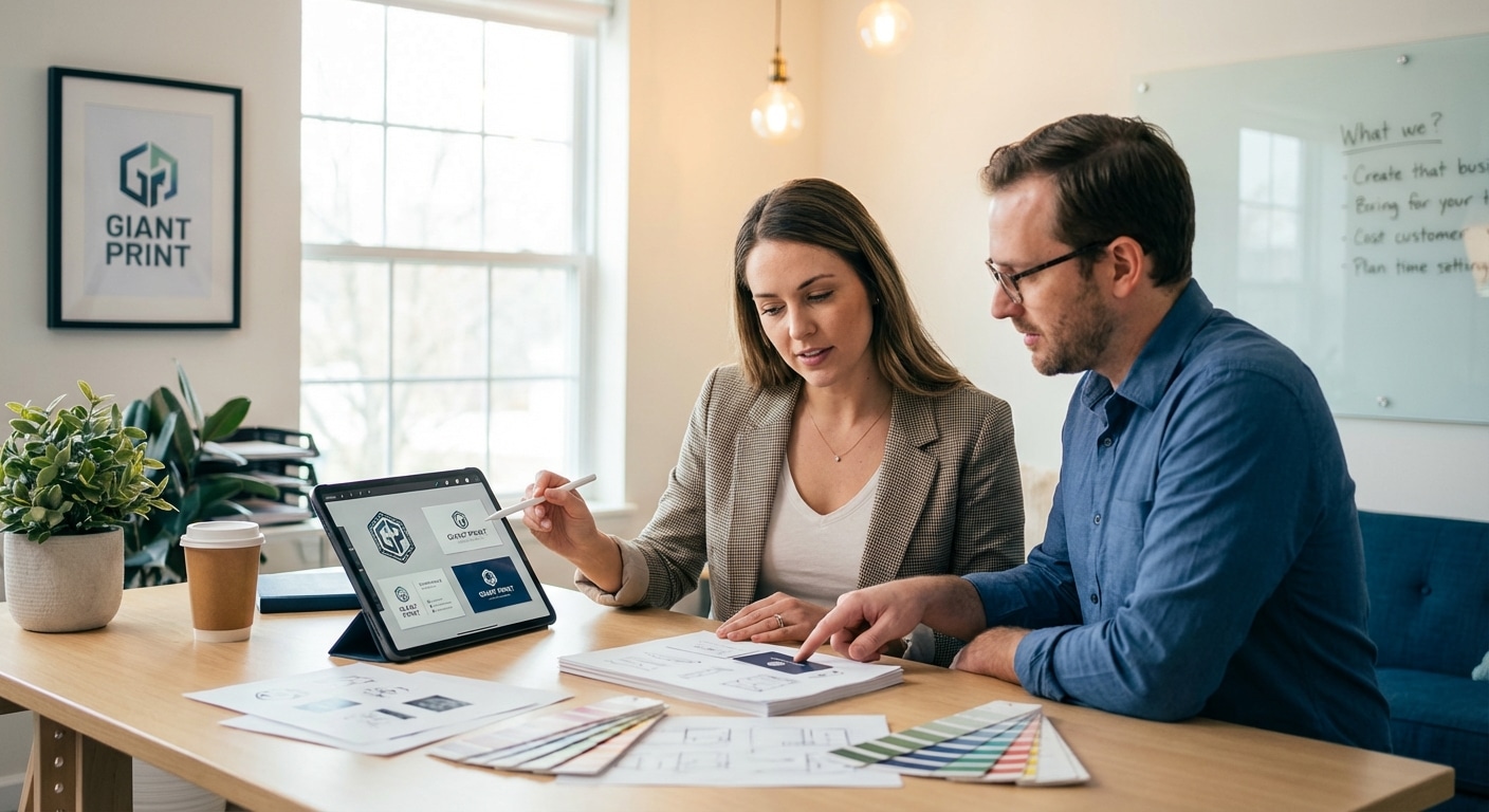 ทริคออกแบบโลโก้และนามบัตรปี 2026 ดึงดูดลูกค้าให้จำแม่น - logo-business-card-design-tips