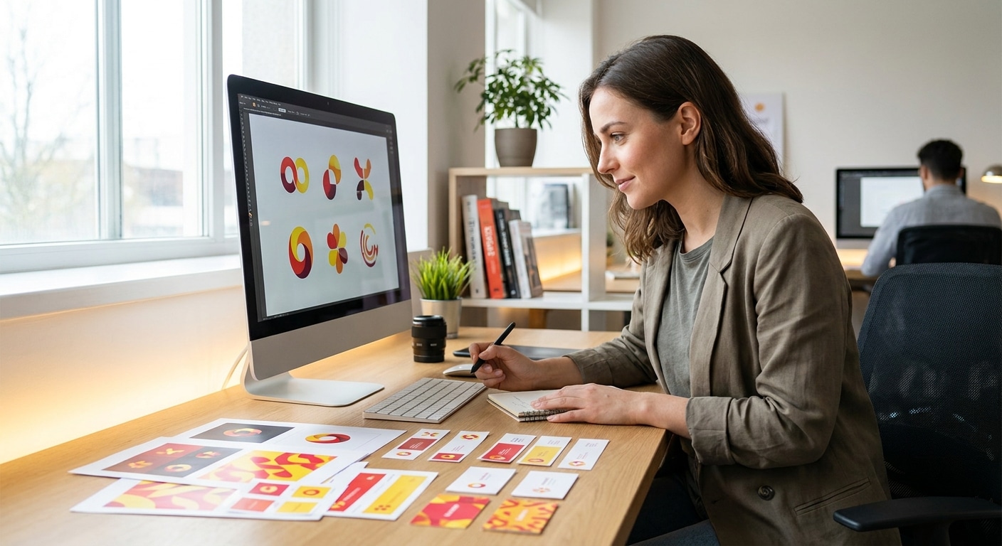 เทคนิคเลือกฟอนต์และสีออกแบบโลโก้ สร้างแบรนด์ SME ให้จำง่าย - logo-design-font-color-tips