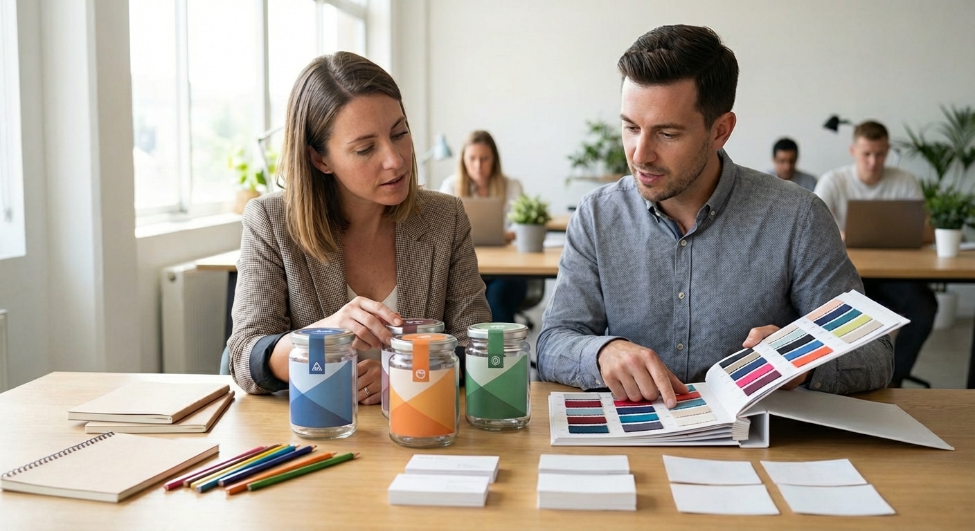 ทริคเลือกสีโลโก้และฉลากสินค้า สร้างแบรนด์ SME ให้ลูกค้าจำแม่น - logo-label-color-design-tips