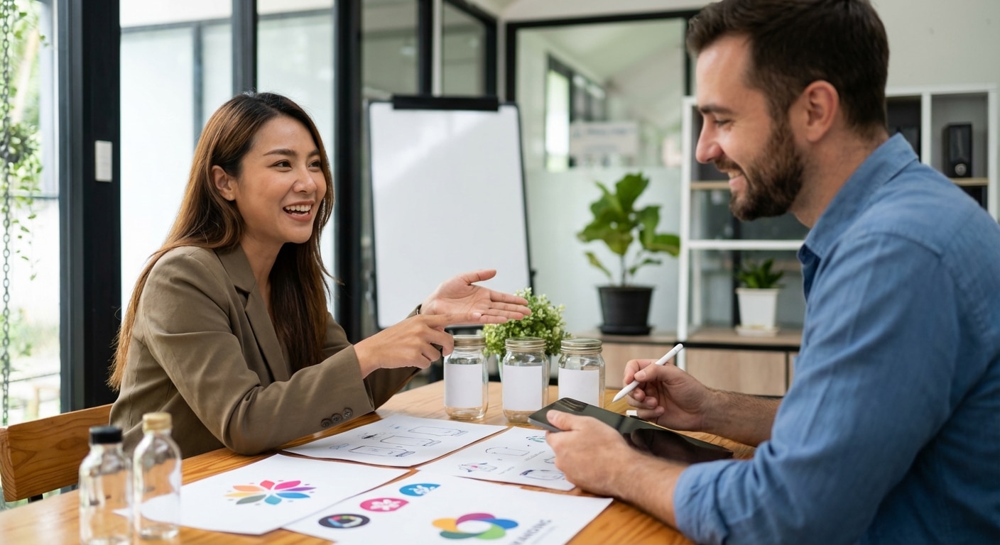 เคล็ดลับออกแบบโลโก้และฉลากสินค้า ให้แบรนด์ SME โดดเด่น - logo-label-design-sme