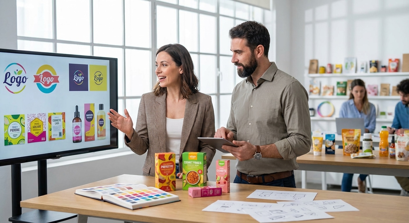 ทริคออกแบบโลโก้และฉลากสินค้า สร้างแบรนด์ SME ให้ดูโปร - logo-label-design-sme-branding