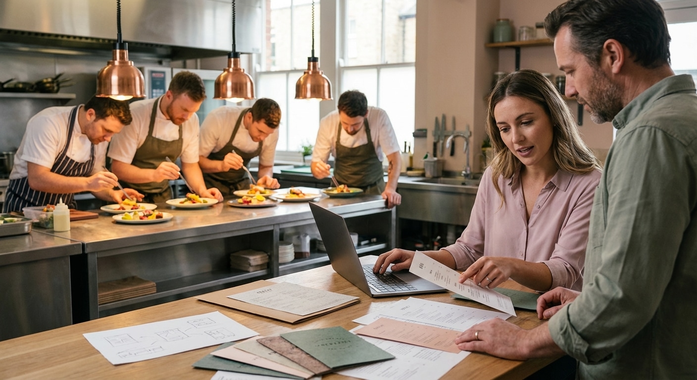 เคล็ดลับออกแบบโลโก้และเมนูร้านอาหารให้ดึงดูดลูกค้า - logo-menu-design-tips-restaurant