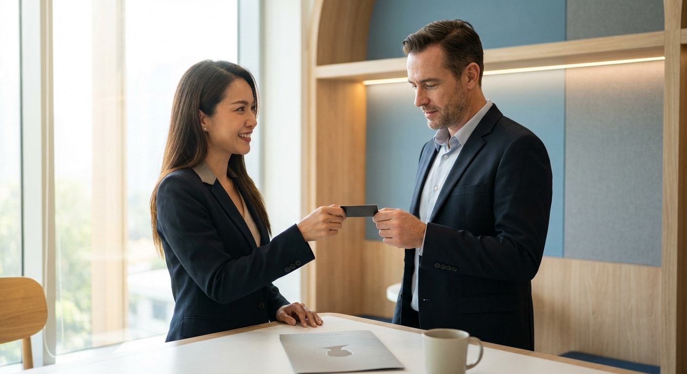 ออกแบบโลโก้และนามบัตรอย่างไร ให้ลูกค้าเชื่อถือแต่แรกเห็น - logo-namecard-design-sme