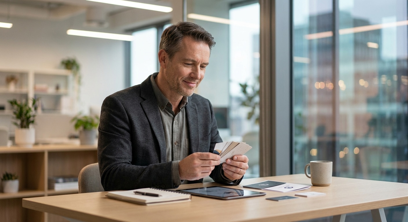 เคล็ดลับออกแบบนามบัตรและโลโก้ ยกระดับแบรนด์ SME - logo-namecard-design-sme