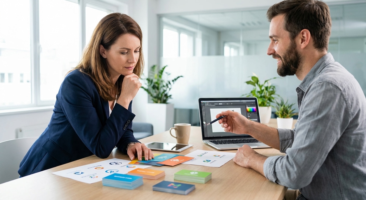 เทคนิคออกแบบโลโก้และนามบัตร สร้างภาพจำให้แบรนด์ SME - logo-namecard-design-sme-branding