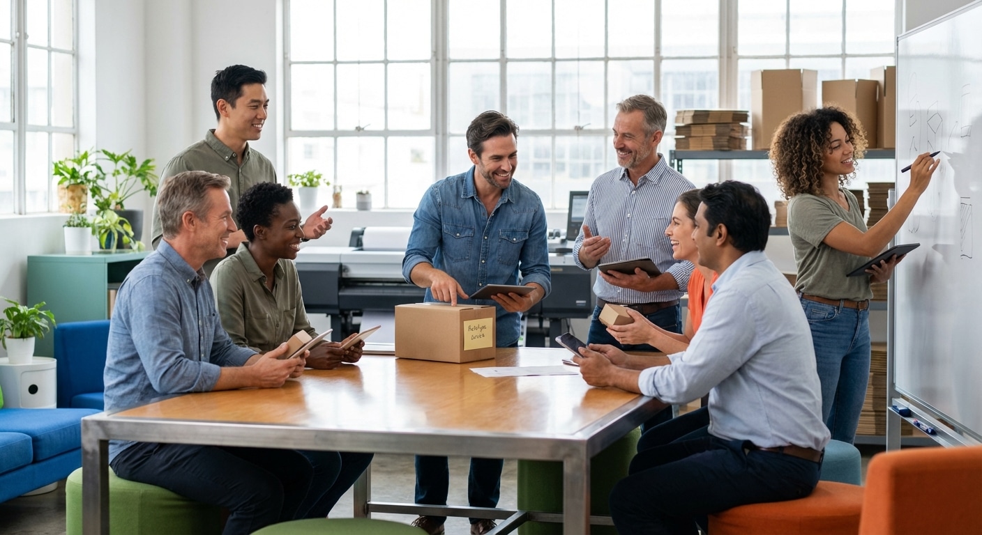 สร้างแบรนด์ให้จำง่าย! ทริคออกแบบโลโก้ฉบับ SME ปี 2026 - logo-packaging-design-sme