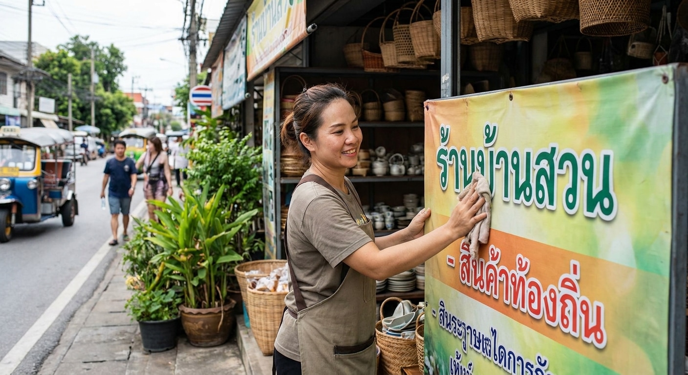 วิธีดูแลป้ายโฆษณาและสติ๊กเกอร์ให้สีสด ทนแดดทนฝน - maintain-banner-sticker-tips