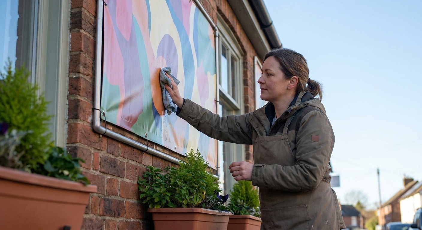 วิธีดูแลป้ายไวนิลกลางแจ้งให้อยู่ทน สีสดนาน ไม่ซีดจาง - maintain-outdoor-vinyl-banner