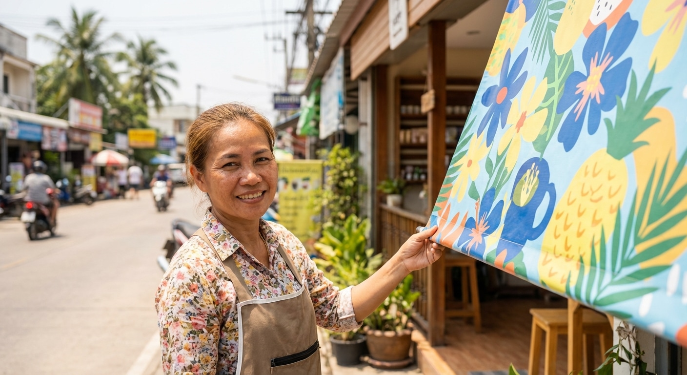 เคล็ดลับดูแลป้ายโฆษณาหน้าร้อน ให้สีสดทนทานรับซัมเมอร์ - maintain-outdoor-vinyl-signs