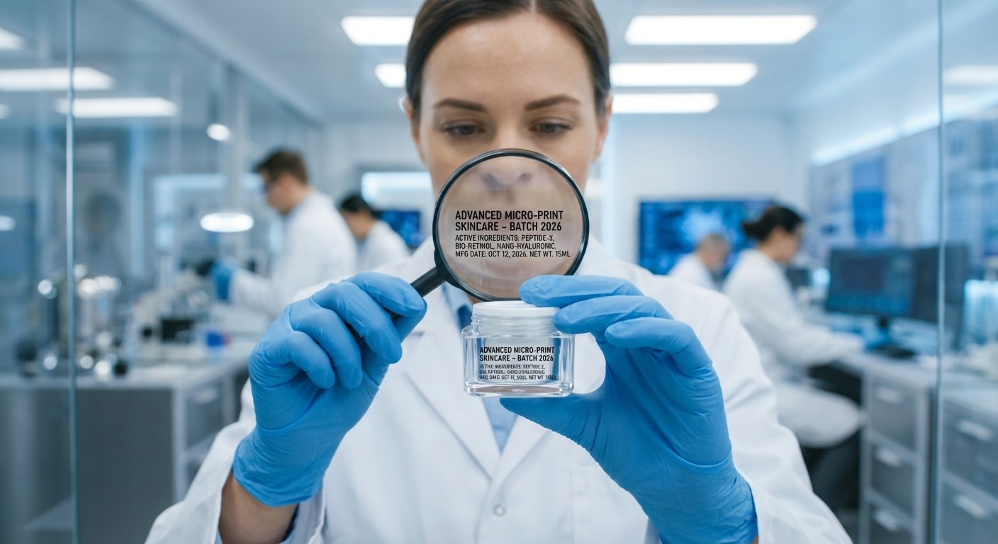 นวัตกรรมพิมพ์ฉลาก 2026! ตัวอักษรจิ๋วแค่ไหนก็อ่านชัด - micro-text-label-printing-tech