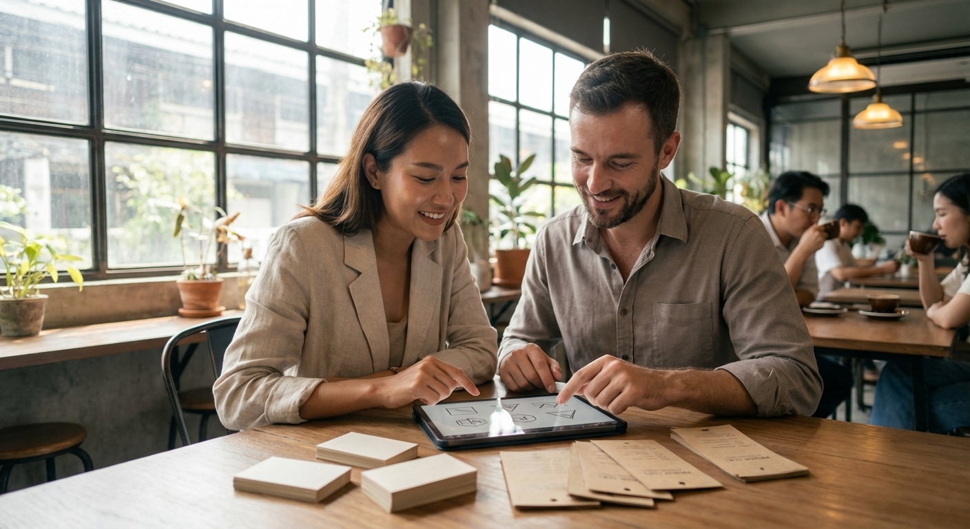 เทรนด์ออกแบบโลโก้ 2026 สไตล์มินิมอล ดันยอดขาย SME - minimalist-logo-design-sme