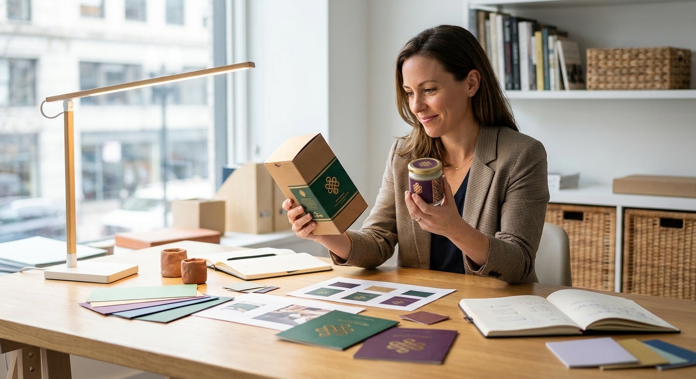 เทรนด์ออกแบบฉลากสินค้าสายมู 2026 เสริมดวงแบรนด์ SME - mutelu-label-design-2026