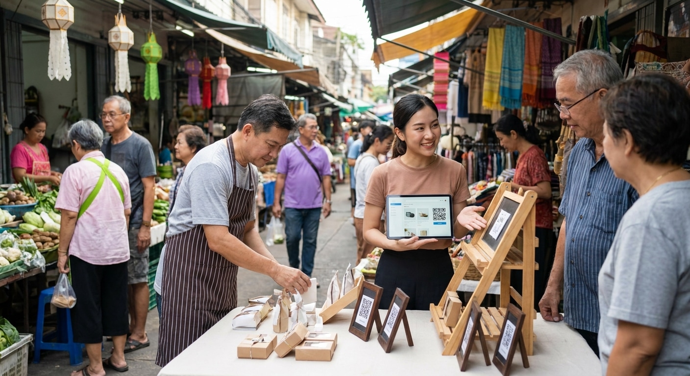 กลยุทธ์ O2O ดึงลูกค้าเข้าร้านด้วยป้ายและสื่อสิ่งพิมพ์ - o2o-marketing-print-for-sme