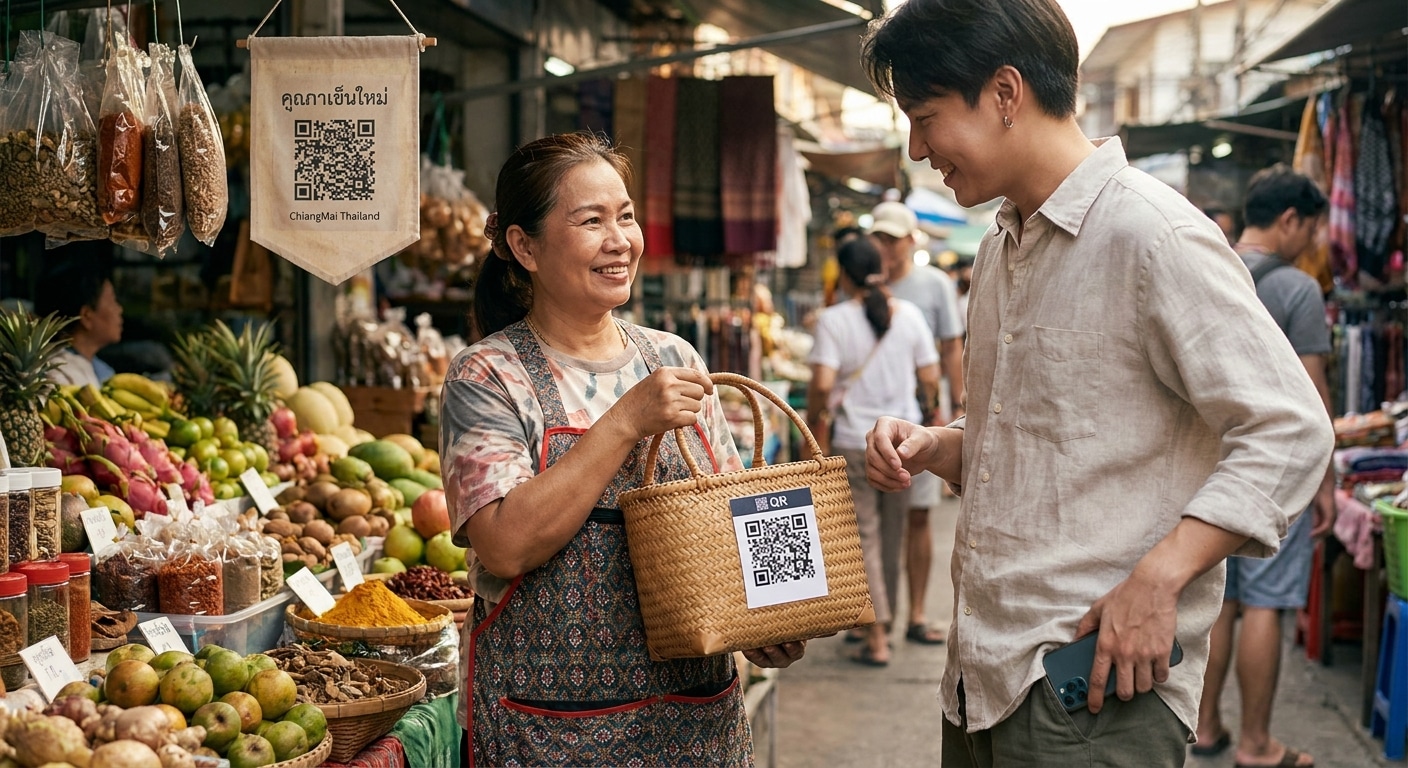 ป้ายโฆษณาและสติ๊กเกอร์ QR Code อาวุธลับเพิ่มยอดขาย O2O - o2o-marketing-print-qr-sticker