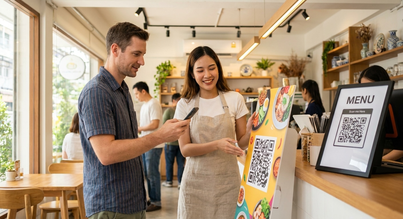 กลยุทธ์ O2O 2026: เพิ่มยอดขายด้วยป้ายโฆษณาและสิ่งพิมพ์ - o2o-marketing-print-signage